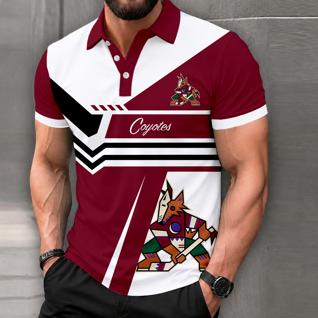 Limited Edition – Customized NHL Arizona Coyotes Polo Shirt