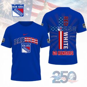 Limited Edition – Customized NHL New York Rangers T-Shirt