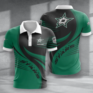Limited Edition – Customized NHL Dallas Stars Polo Shirt