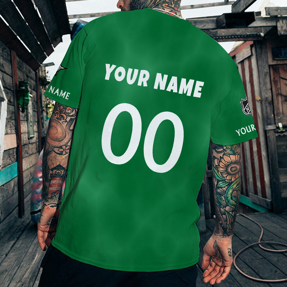 Limited Edition – Customized NHL Dallas Stars T-Shirt - Image 2