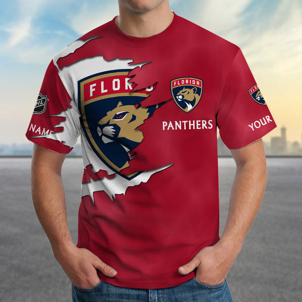 Limited Edition – Customized NHL Florida Panthers T-Shirt