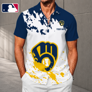 Limited Edition – Customized MLB Milwaukee Brewers Unisex Hawaiian Shirt