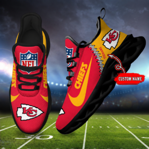 Limited Edition – Customized NFL Kansas City Chiefs Unisex Max Soul Shoes