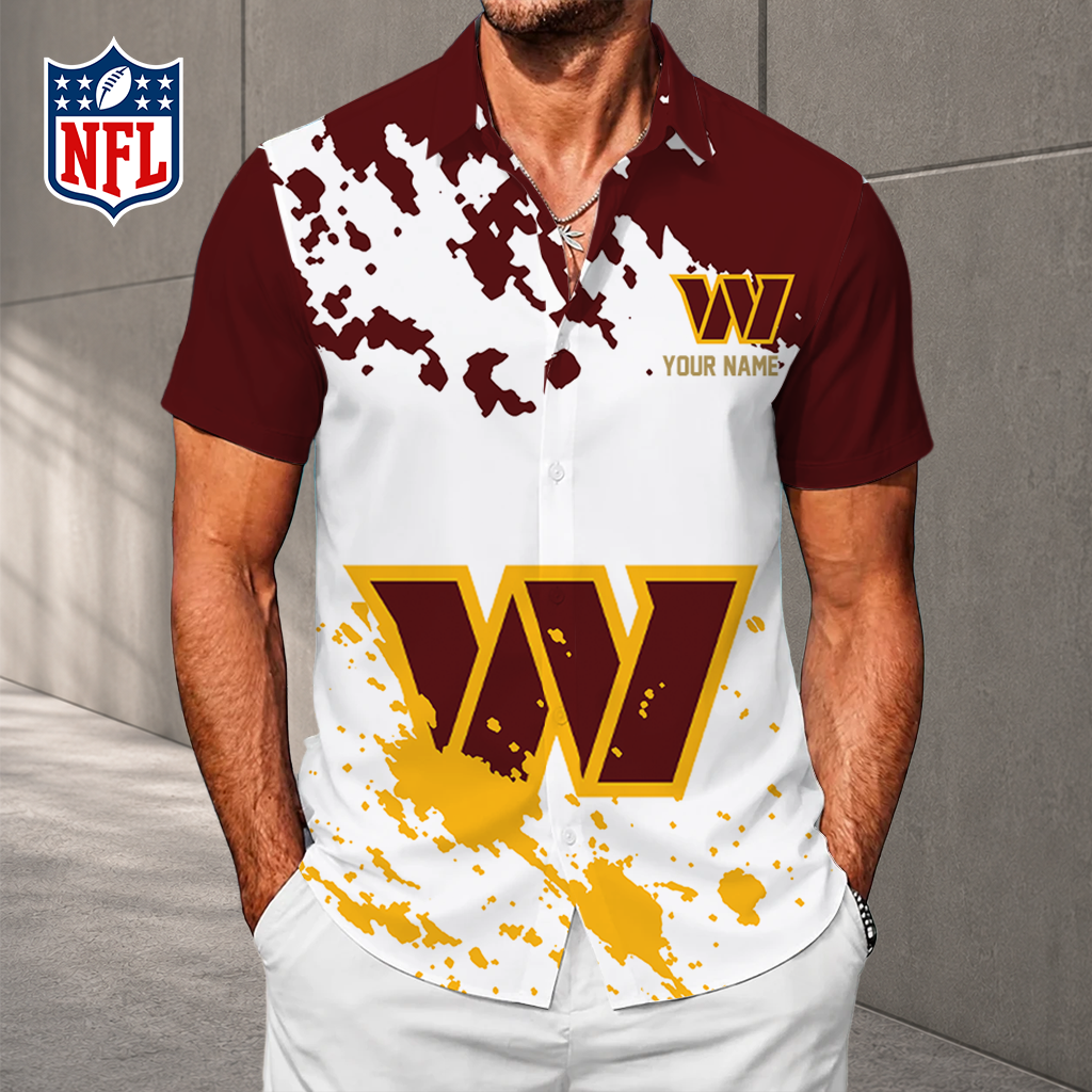 Limited Edition – Customized NFL Washington Commanders Unisex Hawaiian Shirt