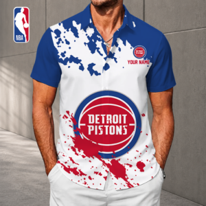 Limited Edition – Customized NBA Detroit Pistons Unisex Hawaiian Shirt