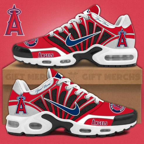 Limited Edition – Customized MLB Los Angeles Angels Unisex Air Max Plus Sneakers