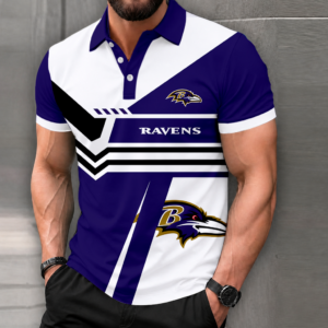 Limited Edition – Customized NFL Baltimore Ravens Polo Shirt