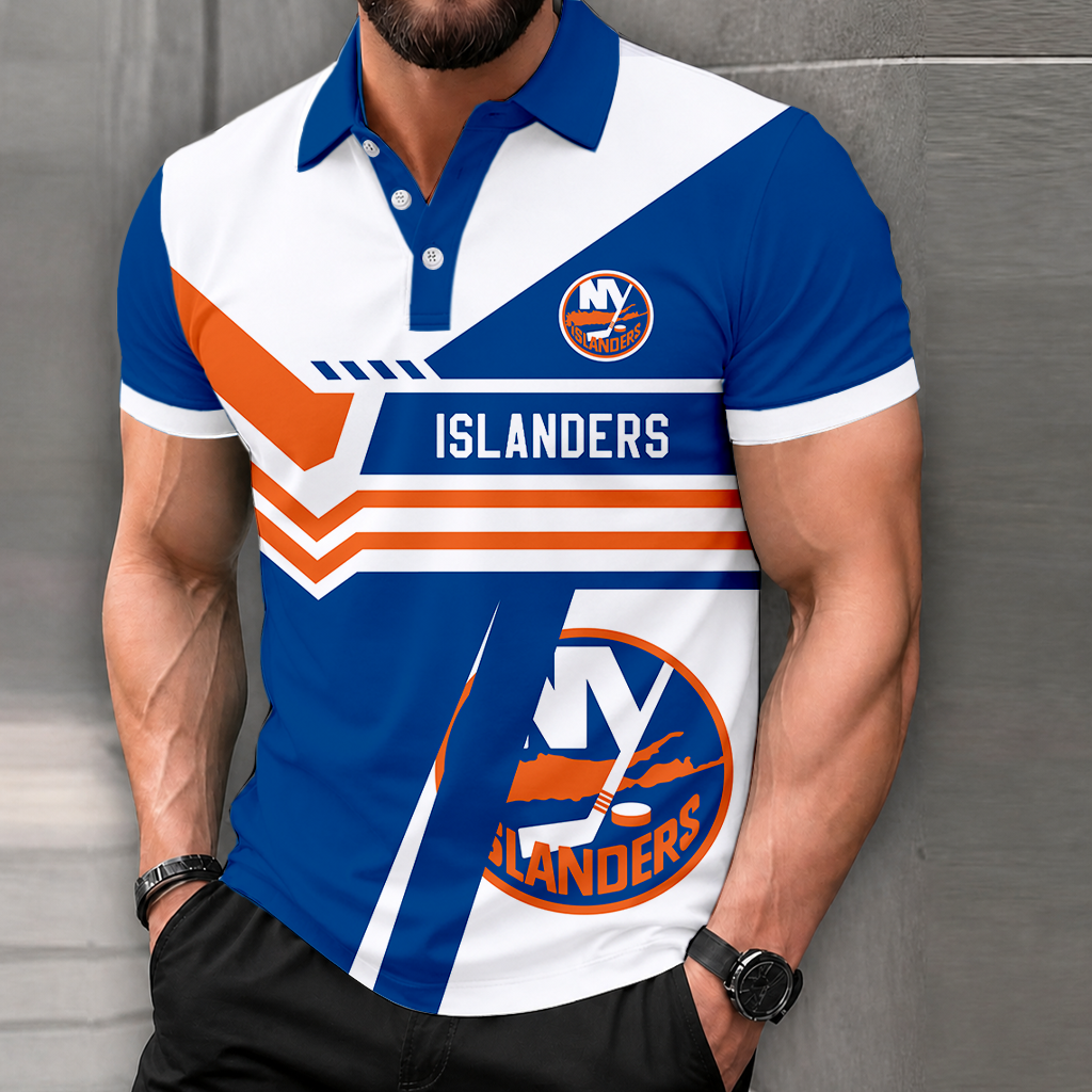 Limited Edition – Customized NHL New York Islanders Polo Shirt