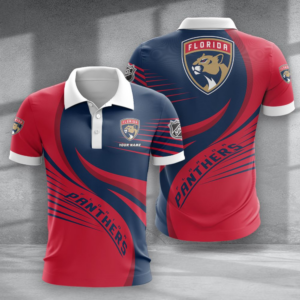 Limited Edition – Customized NHL Florida Panthers Polo Shirt