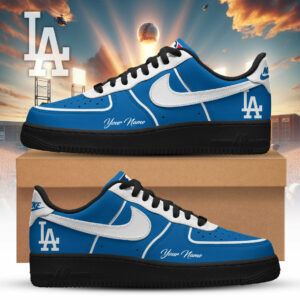 Limited Edition – Customized MLB Los Angeles Dodgers Air Force 1 Sneakers