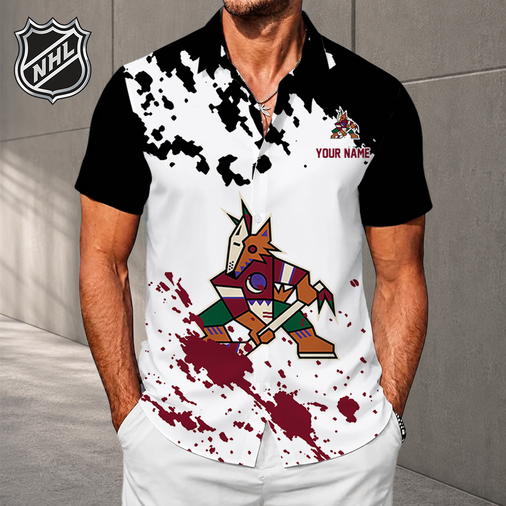 Limited Edition – Customized NHL Arizona Coyotes Unisex Hawaiian Shirt