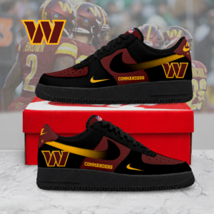 Limited Edition – Customized NFL Washington Commanders Air Force 1 Sneakers