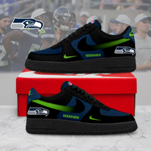 Limited Edition – Customized NFL Seattle Seahawks Air Force 1 Sneakers
