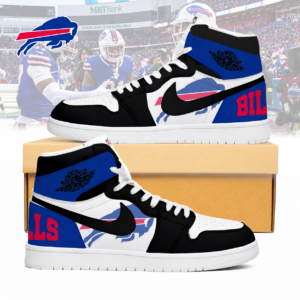 Limited Edition – Customized NFL Buffalo Bills Air Jordan 1 Sneakers