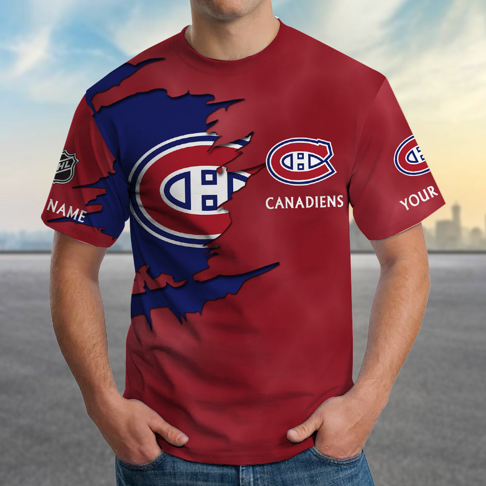 Limited Edition – Customized NHL Montreal Canadiens T-Shirt