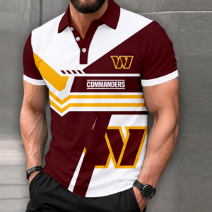 Limited Edition – Customized NFL Washington Commanders Polo Shirt
