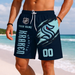 Limited Edition – Customized NHL Seattle Kraken Short Pants