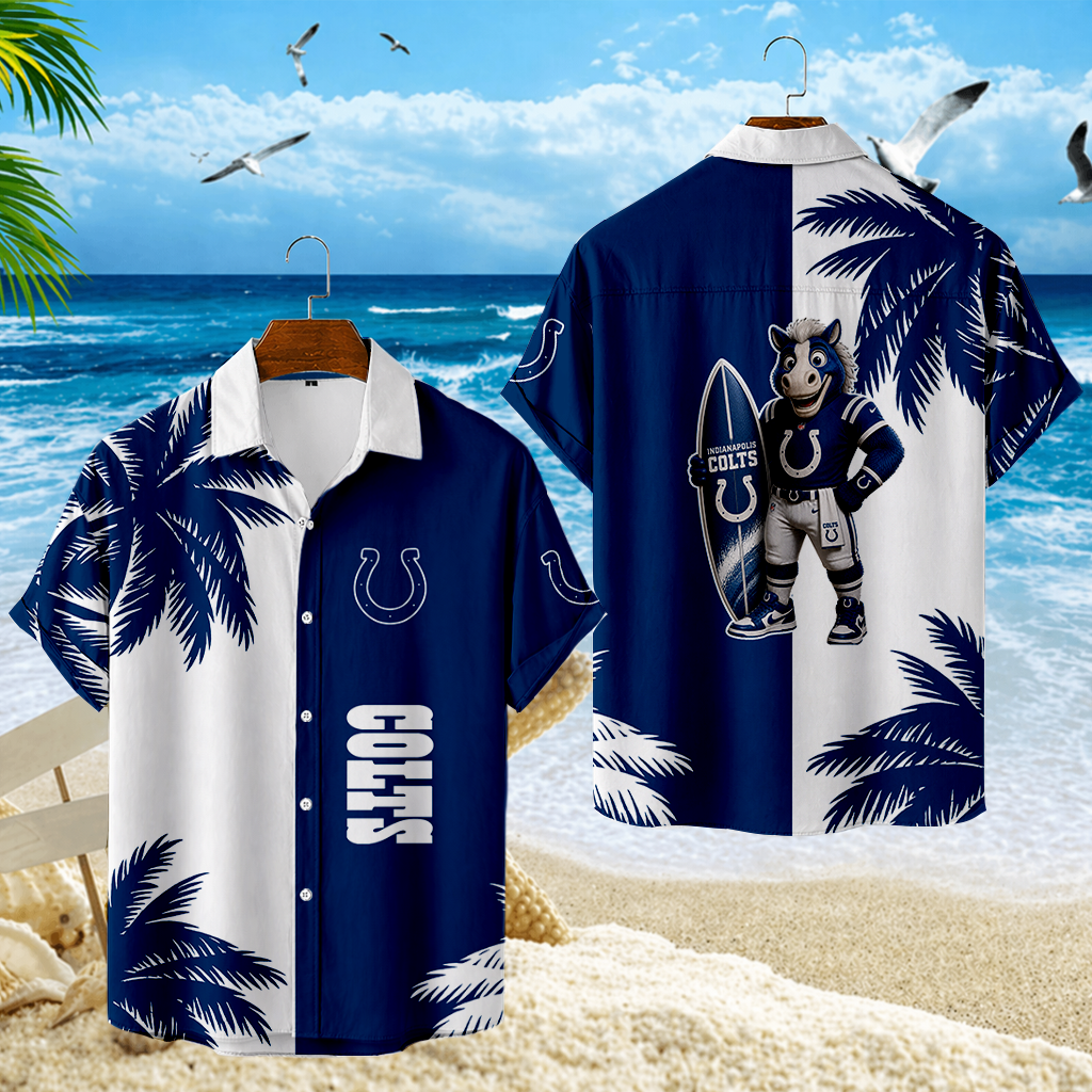 Limited Edition – Customized NFL Indianapolis Colts Unisex Hawaiian Shirt