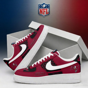 Limited Edition – Customized NFL Tampa Bay Buccaneers Air Force 1 Shoes