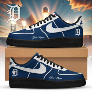 Limited Edition – Customized MLB Detroit Tigers Air Force 1 Sneakers