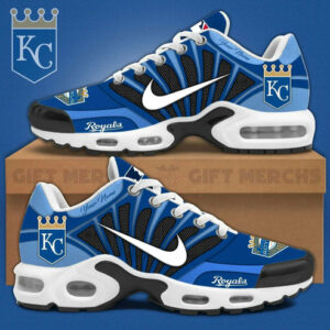 Limited Edition – Customized MLB Kansas City Royals Unisex Air Max Plus Sneakers