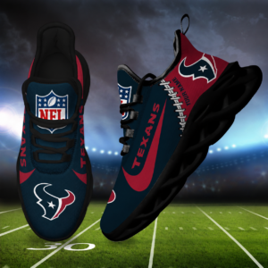 Limited Edition – Customized NFL Houston Texans Unisex Max Soul Shoes