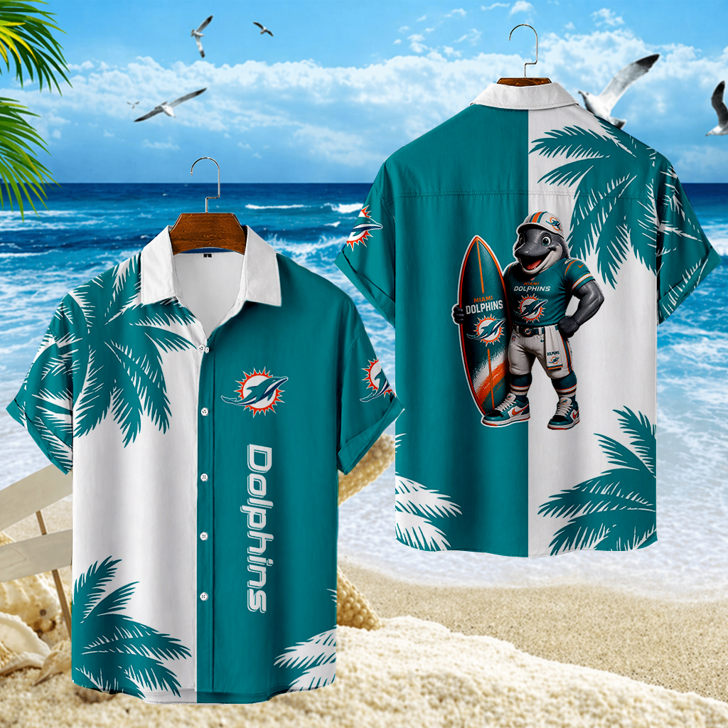 Limited Edition – Customized NFL Miami Dolphins Unisex Hawaiian Shirt