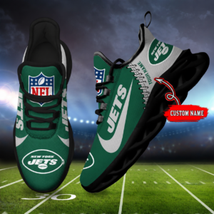 Limited Edition – Customized NFL New York Jets Unisex Max Soul Shoes