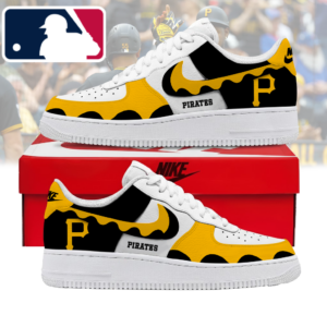 Limited Edition – Customized MLB Pittsburgh Pirates Air Force 1 Shoes