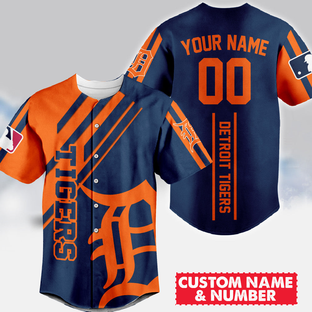Limited Edition – Customized MLB Detroit Tigers Baseball Jersey