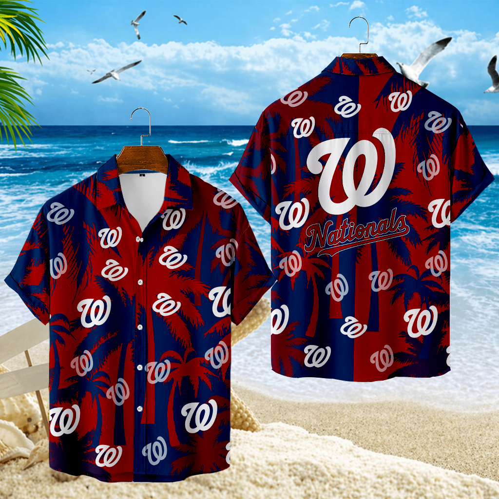 Limited Edition – Customized MLB Washington Nationals Unisex Hawaiian Shirt