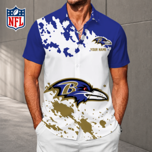 Limited Edition – Customized NFL Baltimore Ravens Unisex Hawaiian Shirt