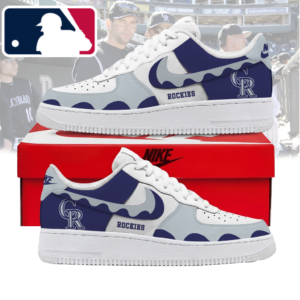 Limited Edition – Customized MLB Colorado Rockies Air Force 1 Shoes