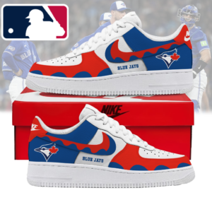 Limited Edition – Customized MLB Toronto Blue Jays Air Force 1 Shoes