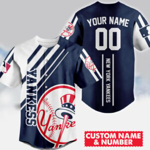 Limited Edition – Customized MLB Nny New York Yankees Baseball Jersey