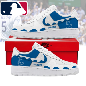 Limited Edition – Customized MLB Los Angeles Dodgers Air Force 1 Shoes