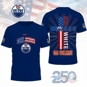 Limited Edition – Customized NHL Edmonton Oilers T-Shirt