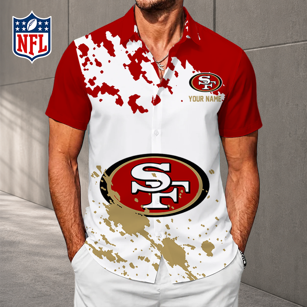Limited Edition – Customized NFL San Francisco 49Ers Unisex Hawaiian Shirt