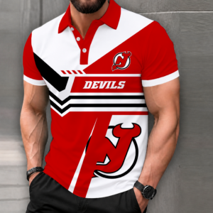 Limited Edition – Customized NHL New Jersey Devils Polo Shirt