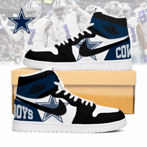 Limited Edition – Customized NFL Dallas Cowboys Air Jordan 1 Sneakers