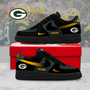 Limited Edition – Customized NFL Green Bay Packers Air Force 1 Sneakers