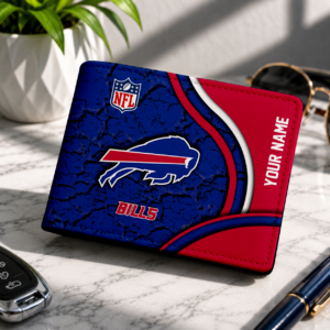 Limited Edition – Customized NFL Buffalo Bills Leather Wallet