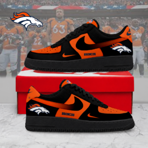 Limited Edition – Customized NFL Denver Broncos Air Force 1 Sneakers