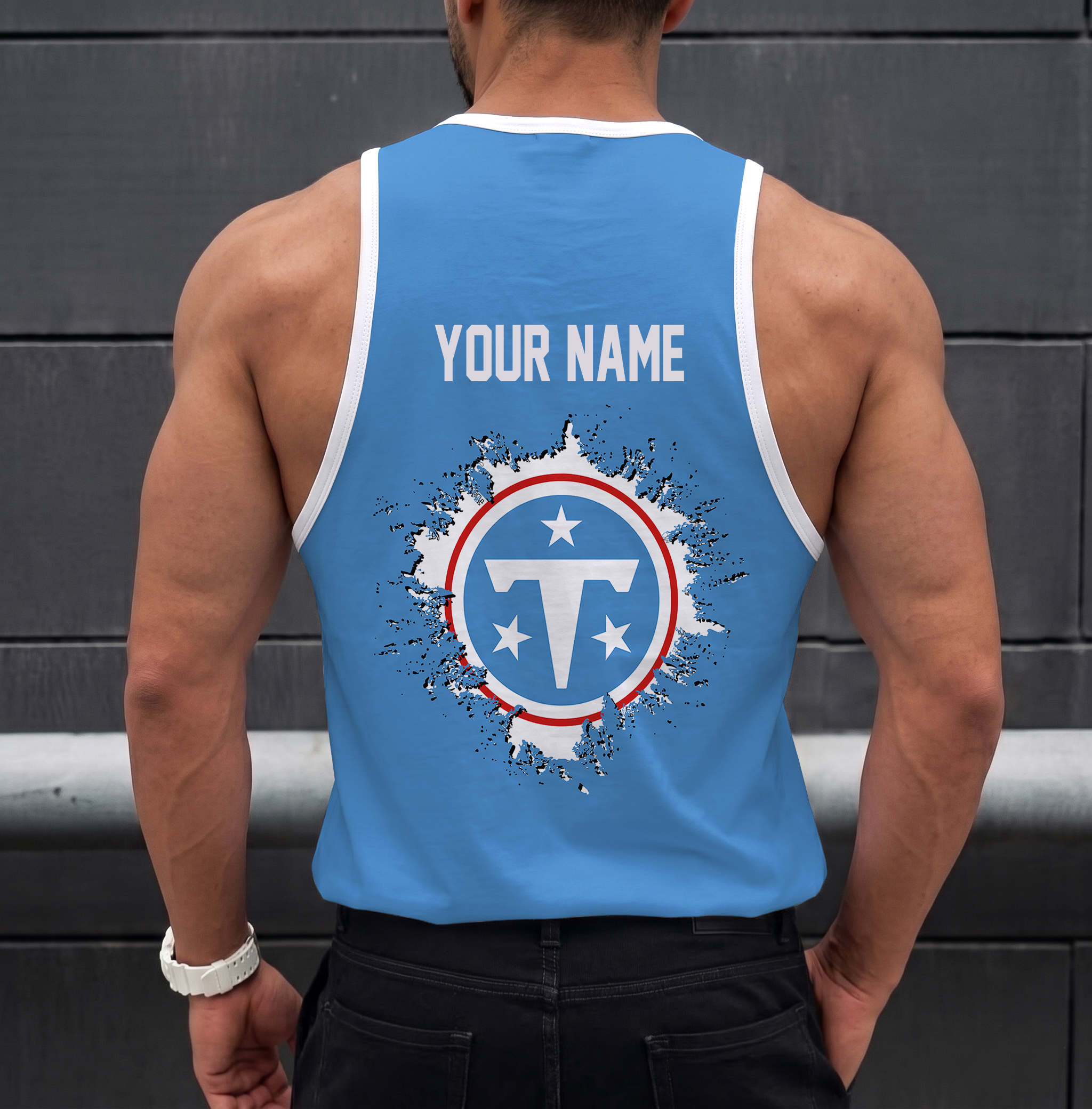 Limited Edition – Customized NFL Tennessee Titans Unisex Tank Top - Image 2