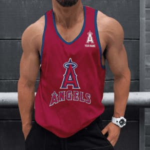 Limited Edition – Customized MLB Los Angeles Angels Unisex Tank Top