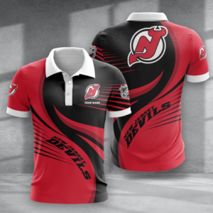 Limited Edition – Customized NHL New Jersey Devils Polo Shirt