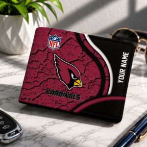 Limited Edition – Customized NFL Arizona Cardinals Leather Wallet
