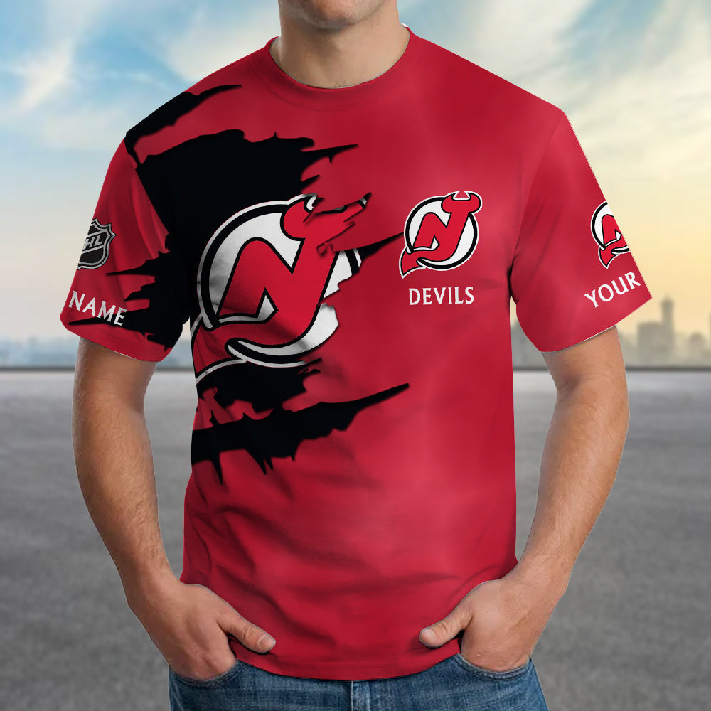 Limited Edition – Customized NHL New Jersey Devils T-Shirt