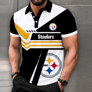 Limited Edition – Customized NFL Pittsburgh Steelers Polo Shirt