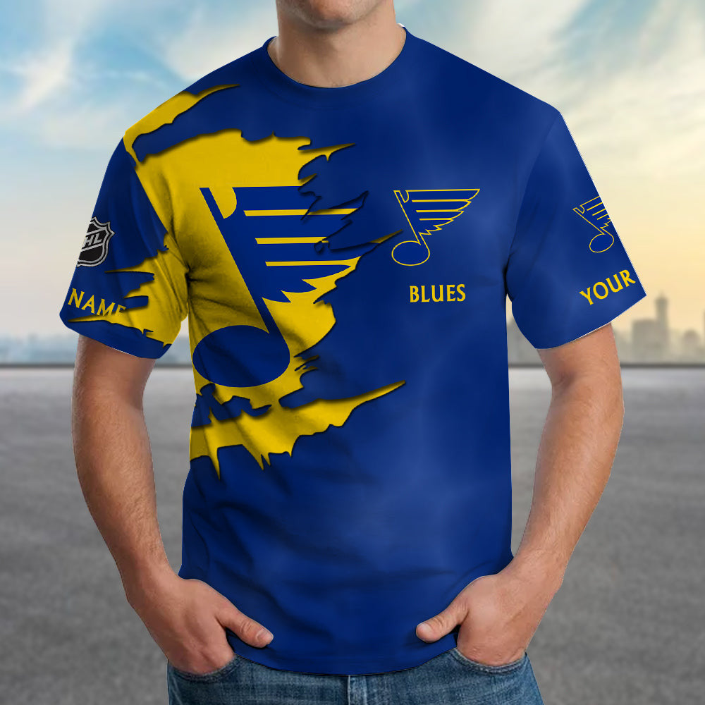 Limited Edition – Customized NHL St. Louis Blues T-Shirt